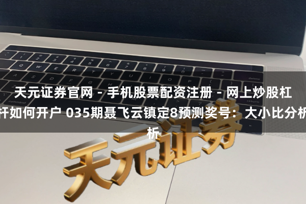 天元证券官网 - 手机股票配资注册 - 网上炒股杠杆如何开户 035期聂飞云镇定8预测奖号：大小比分析